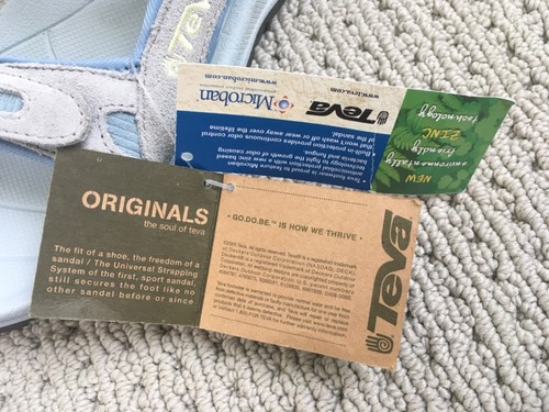 TEVA SPOILER LLL DAMENSANDALE IN GRAU/BLAU GRÖSSE 9 BRANDNEU MIT ETIKETT $ 70 - Bild 5 von 9