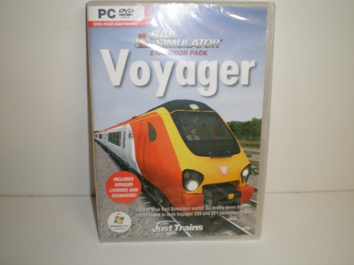 Voyager - Rail Simulator Expansion Pack - PC DVD - Train - Video Games PC (2008) - Picture 1 of 2