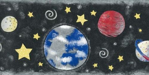 Wallpaper Border Planets and Stars Earth in Outer Space 58559768179 | eBay Wallpaper Border Planets and Stars Earth in Outer Space 58559768179 | eBay