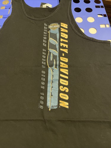 Harley Davidson Black tank top Four Rivers Paducah,KY XL - Picture 2 of 4