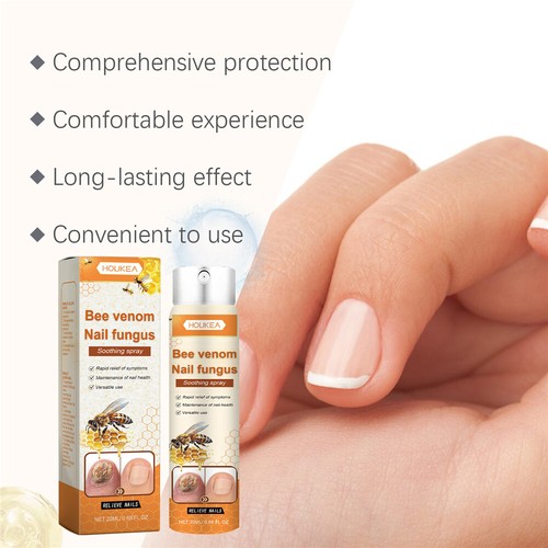 Bee Venom Nail Soothing Spray for Toenail,Bee Venom Nail Fungus Soothing Spray,N - Picture 12 of 19