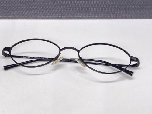 Chanel Eyeglasses Frames Woman Round Oval Black 2001 NP:224€ - Picture 10 of 14