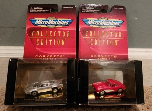 Micro machines Collector Edition Corvette lot of 2 - Picture 2 of 9