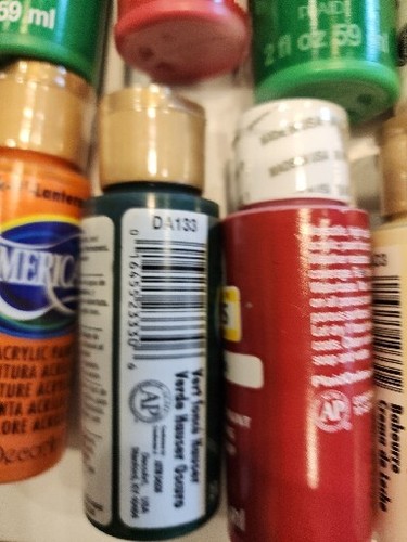 DecoArt Americana Acrylic Paint 59ml 2oz Paint LOT DA03 DA068,DA229,DA230,DA133, - Picture 6 of 9