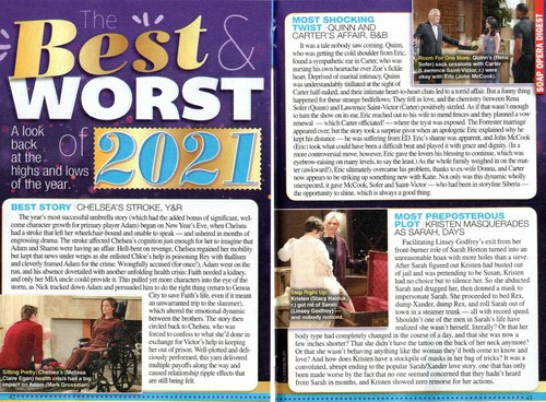 SEIFENOPERA DIGEST Magazin 20. Dezember 2021 Das Beste & Schlechteste von 2021 - Bild 4 von 4