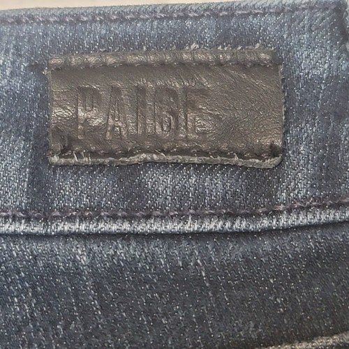 Paige Manhattan Blue Jeans Bootcut Größe 28 Low Rise - Bild 10 von 19