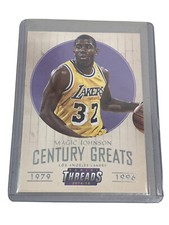 2014-15 Panini Threads Century Greats #2 Magic Johnson