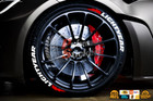 Tire Lettering Lightyear Tyre Decal Sticker 1.00" Set 15"-22" Fast Shipping W