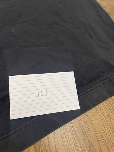 Vintage Nike Shirt Erwachsene 2XL schwarz & grau, weiß Swoosh Karo gesticktes Logo - Bild 7 von 8