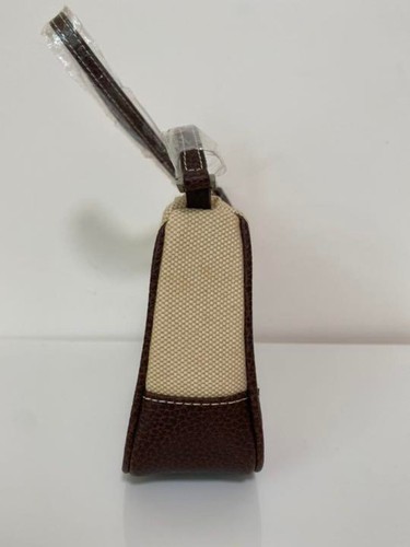 BALENCIAGA Shoulder Bag Crossbody Logo Plate Beige Authentic - Picture 15 of 24