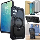 Pour Samsung A06/A16/A26/A36/A56 Coque Slim Anneau Béquille Housse/Protecteur d'écran