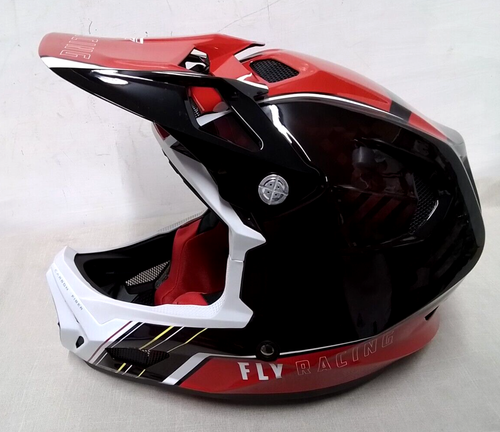 Fly Racing Werx-R Carbon Helmet LG Red 73-9226L - Picture 7 of 15
