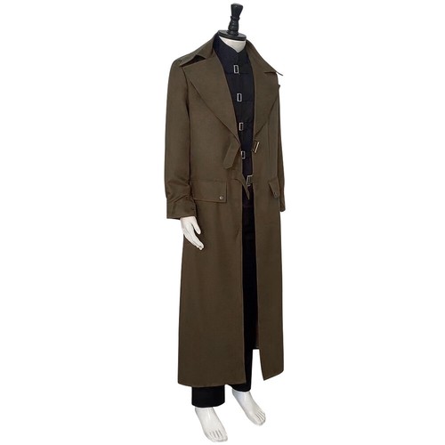 Harry Potter Alastor Moody Cosplay Mad-Eye Trench Costume Halloween Fancy Outfit - Picture 5 of 10
