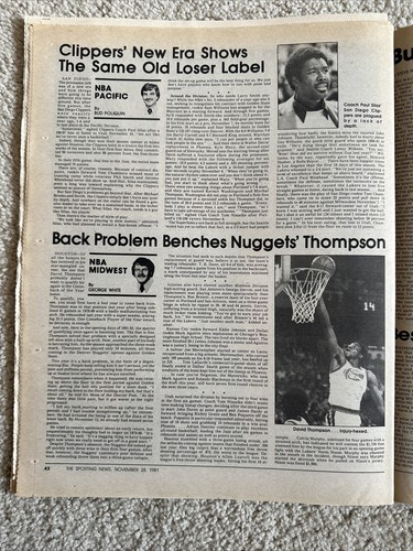 The Sporting News - DAN MARINO Pittsburgh November 28, 1981 EX Condition - Picture 9 of 12
