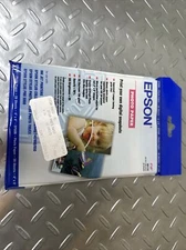 Epson/kodak 16 Sheets Photo Paper 4" X 6" Ink Jet With Bonus 19 Sheets 35 Total