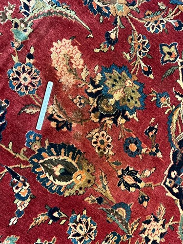 Prachtvoller Handgeknüpfter Orientteppich Keschan 430x330 cm carpet rug - Bild 21 von 24