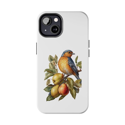 American Robin Bird on Pear branch Phone Case, iPhone 16, 15, 14, 13, 12, 11 - 第 39/92 張圖片