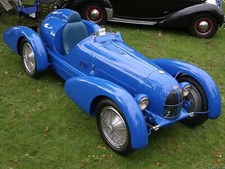 Cars 1944 bugatti type73c1 Desk Mat Stitched