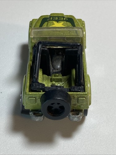 Jeep CJ-7 HTF BLACKWALL ORIGINAL '88 COLOR HOT WHEELS BONITO MF VERDE SUELTO - Imagen 6 de 8