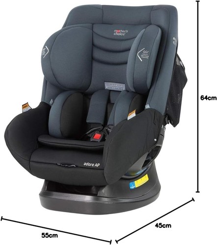 NEW Convertible Car Seat Adore AP - Titanium Grey - AU Fast And Free Shipping - Picture 9 of 12