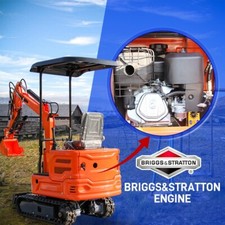 Free Grapple Mini Excavator USA Stock 2000lb B&S Garden Hydraulic Thumb EPA