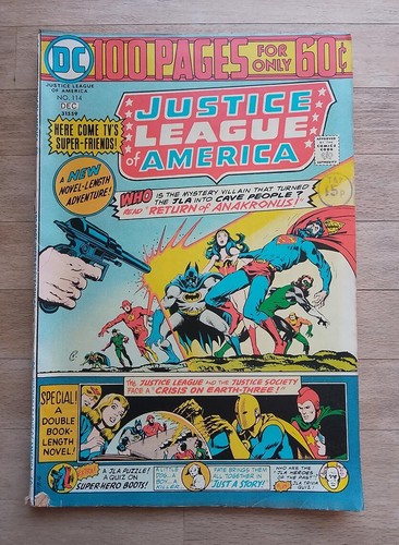 DC Justice League Of America 100 Seiten Comic Nr. 114 von 1974