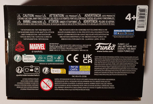 Funko Marvel Collector Corps Wolverine 50th Anniversary Box LARGE Shirt UNOPENED - Picture 3 of 4