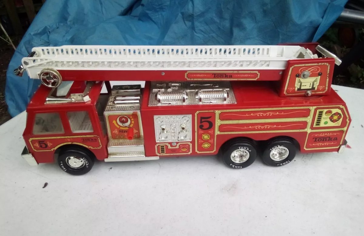 Tonka water cannon sales fire truck