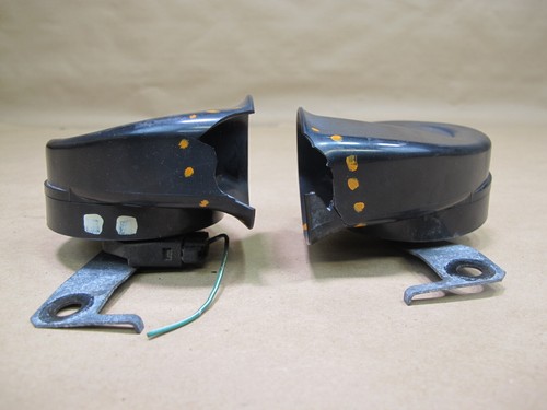 🥇98-00 LEXUS UCF20 LS400 SET OF 2 HIGH & LOW TONE NOTE PITCH HORN SIGNAL OEM - Picture 6 of 12