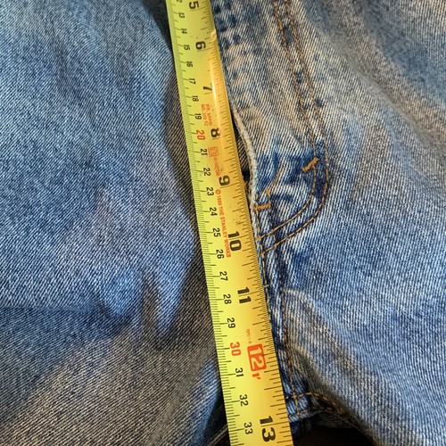 VTG Levis 505 Jeans Sz 41x29 Tag 42x30) Stonewash Red Tag Straight Leg Regular - Picture 14 of 15