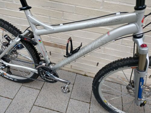 Specialized S-Works M5 MTB Gr L Epic Brain XTR Fox F100 Mavic Crossmax 26" - Bild 3 von 12