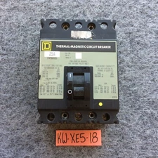 Square D FHP FHP36025 3 Pole 25 Amp 600V Gray Label Circuit Breaker