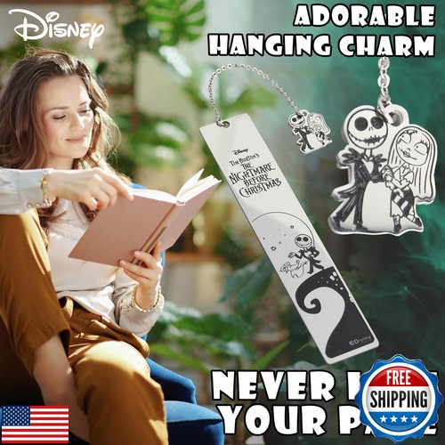 Disney Stitch Bookmarks Stainless Steel for Women Teens Kids Cute Kawaii Book - Picture 4 of 5