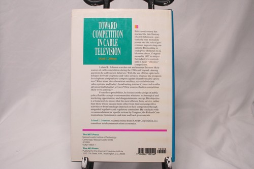Toward Competition in Cable Television Nice w autographed card by Leland Johnson - Picture 3 of 5