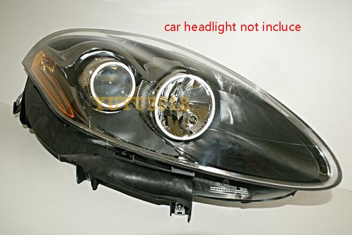 RGB halo ring for Fiat Nuova Croma LCI 08-11 headlight LED bluetooth DRL lamp - Picture 2 of 18