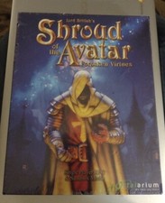 Lord British Shroud of the Avatar FORSAKEN VIRTUES*SEALED* big box pc 