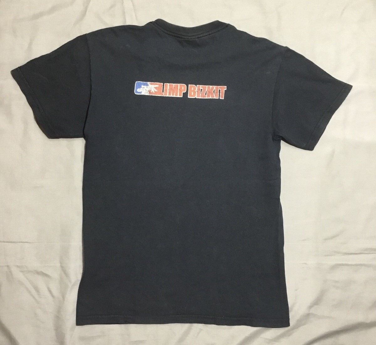 Vintage Limp Bizkit Tee 2000 Y2K Baggy Shirt Jersey Band Size S | eBay
