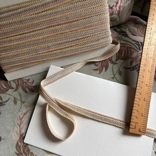 CLEARANCE full/part cards vintage lampshade/upholstery/craft braid trimming gimp - Picture 44 of 77