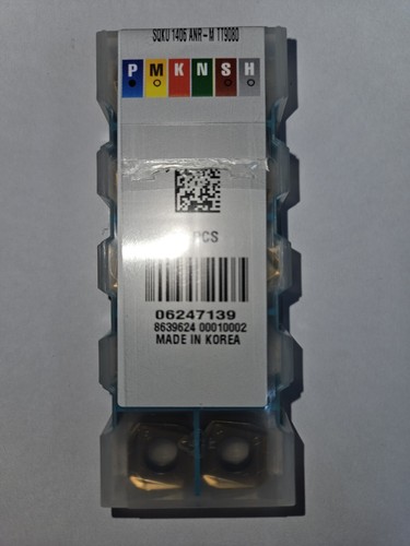 TAEGUTEC SQKU1406 ANR M TT9080 Carbide Insert 10pcs - Picture 3 of 3