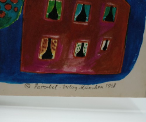 Wir Haben Einen Hund Zu Haus Childrens Book Janosch Parobel Munchen 1968 Board - Picture 6 of 7