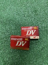 Maxell Mini DV 2 Pack Blank Digital Video Cassette 60 Min New Sealed
