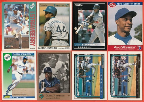 DARRYL STRAWBERRY - 99 Card Lot - 1984-1999 w/ RC's & Premium Issues *NO DUPES* - Picture 10 of 16