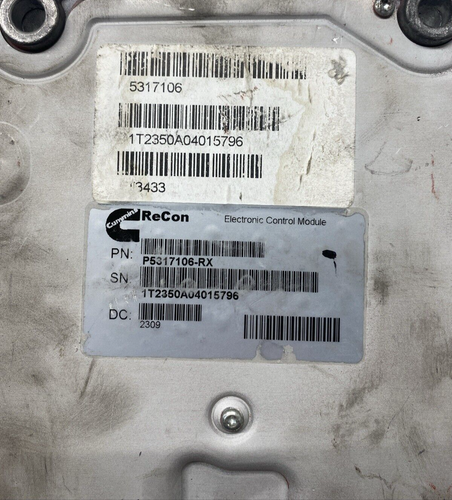 Module de commande moteur ECM ECU 5317106 Cummins ISX CM2350 testé d'occasion sans noyau - Photo 3 sur 3