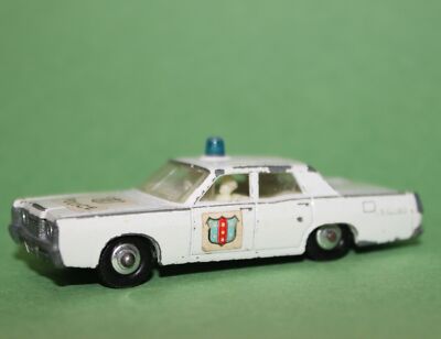 Vintage Matchbox Lesney Toy No 55/73 Mercury Old Police Car