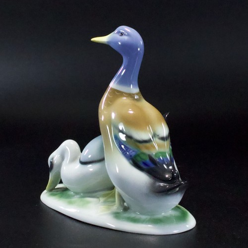 Ducks Figurine Vintage 1950s Bavarian Gerold Porzellan Grannycore EUC - Picture 13 of 14