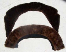 TWO VINTAGE MINK COLLARS Soft and Supple Pelts GREAT CONDITION
