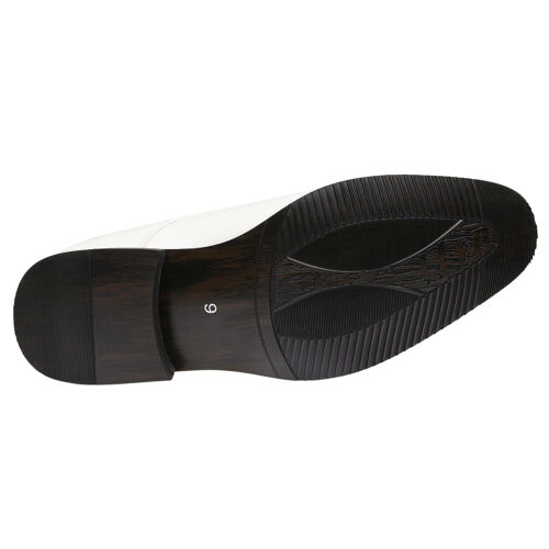 Zapatos mocasines de vestir Oxford formales de charol sintético zapatos de vestir de esmoquin para hombre - Imagen 20 de 21