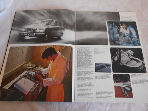 Rover 2000 SC TC SC automatic Sales Brochure french version 1970-71 - Picture 4 of 9