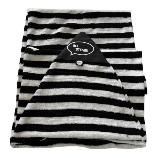 New HO STEVIE! Surf Board Sock Cover Black/White Pointed 6’6” $39