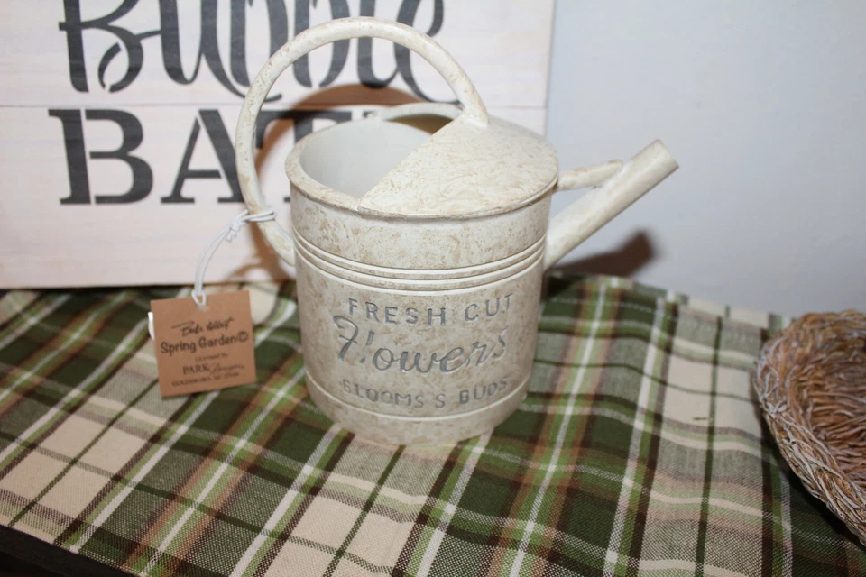 Porta cepillo de dientes Park Designs Spring Garden Collection regadera nuevo en caja Foto 2 de 4